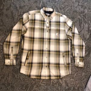 Carhartt fleece lined flannel